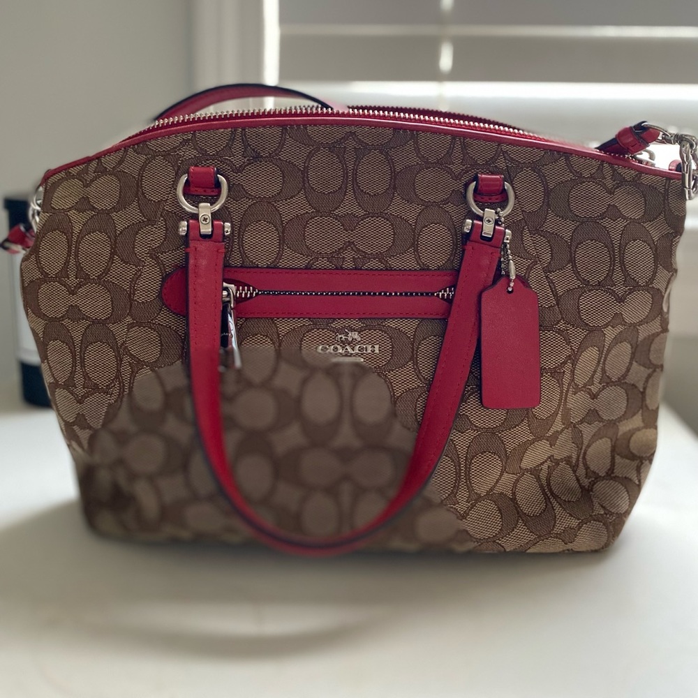 Red Coach purse